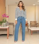 Calça Cintia Jeans Straight