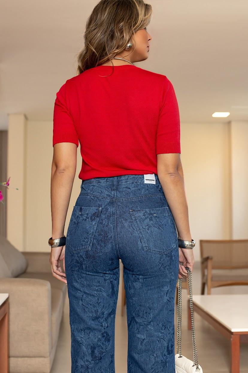 Calça Maite Jeans Fleur - Imagem 6