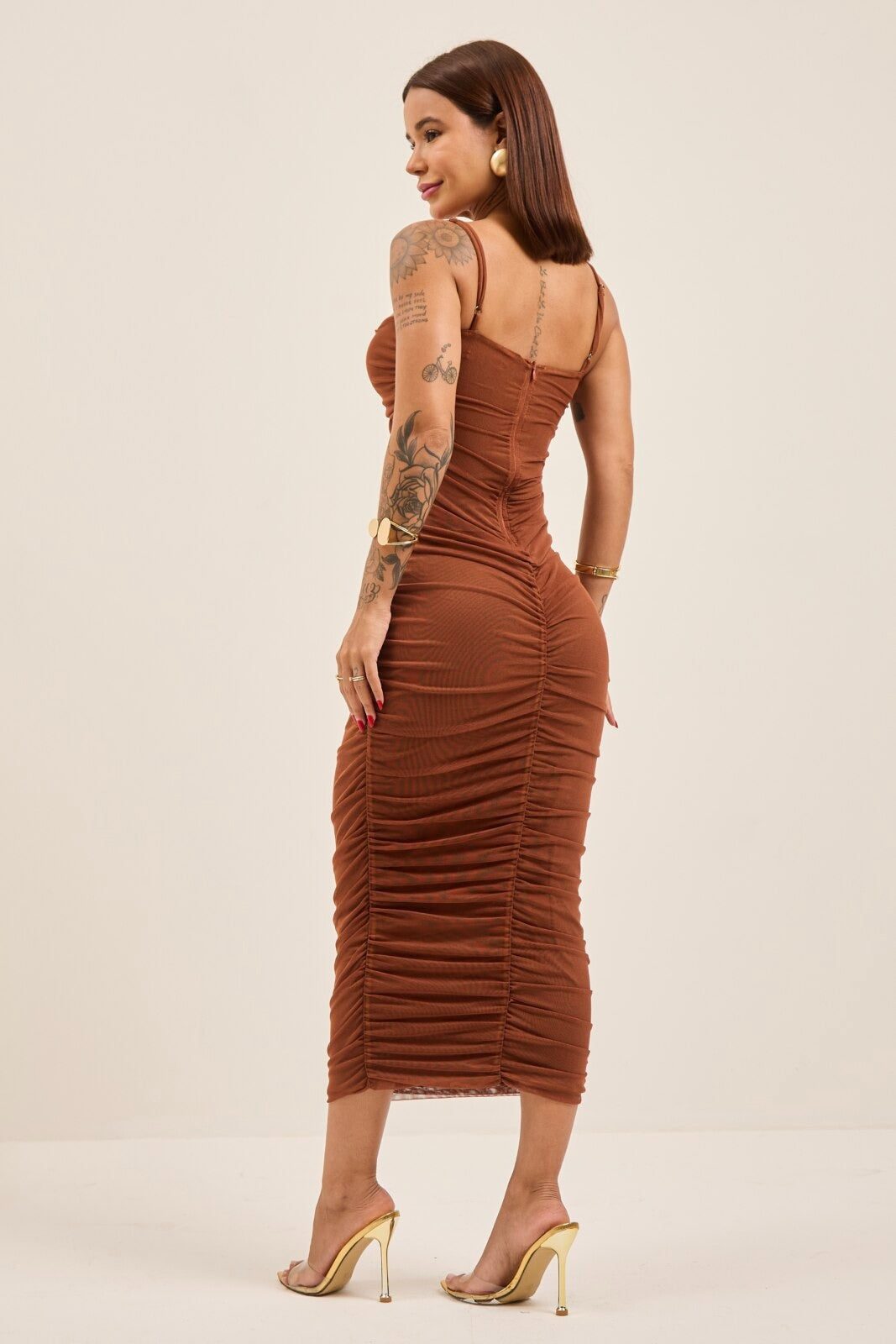 Vestido Bronze da Terra - Imagem 2