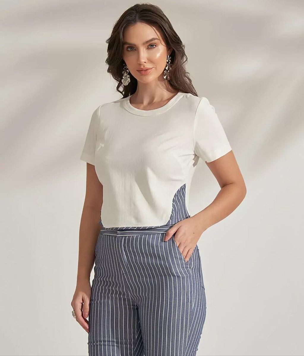 Conjunto Keila Sarja Listrado - Imagem 2